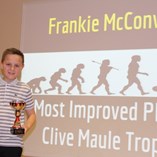Clive Maule Most Improved Player - Frankie