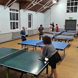 Another busy session at St Michaels TTC with action on all 5 tables!
