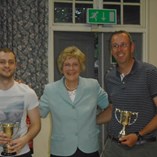 Open Doubles Anthony Kent and Dave Reeves Winners 2016
