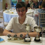Owen Salisbury - Handicap Singles Champion + Junior Sigles Winner