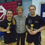 ES AK Mixed doubles winners