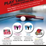 Table Tennis Flyer 2024