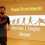 Div 1 Singles Winner - Pawel
