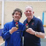 Doubles Winners John Wilson and Danny Rickaby