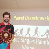 League Singles Handicap Winner - Pawel